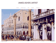 Tablet Screenshot of jamesasher.net